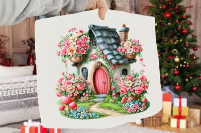 Fairy House PNG Clipart Sublimation SVGArt 