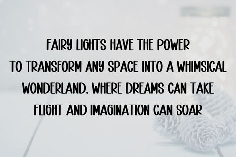 Fairy Lights Font Masyafi Studio 