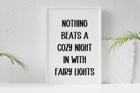 Fairy Lights Font Masyafi Studio 