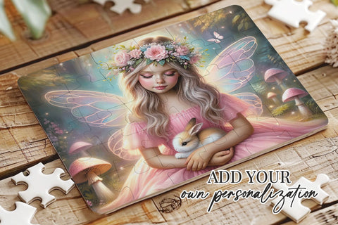 Fairy Puzzle Sublimation PNG Sublimation BijouBay 