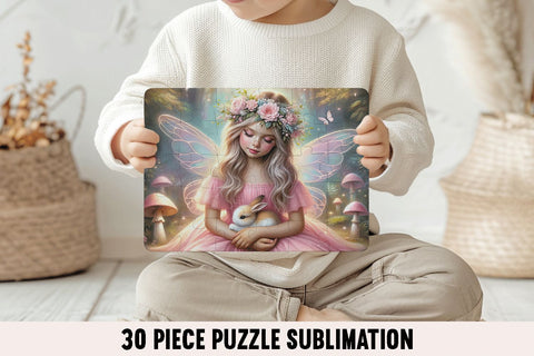 Fairy Puzzle Sublimation PNG Sublimation BijouBay 