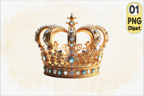 Fairy Queen Crown Sublimation Clipart Sublimation SVGArt 