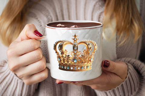 Fairy Queen Crown Sublimation Clipart Sublimation SVGArt 