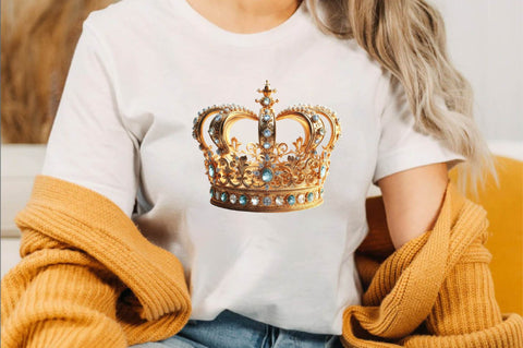 Fairy Queen Crown Sublimation Clipart Sublimation SVGArt 