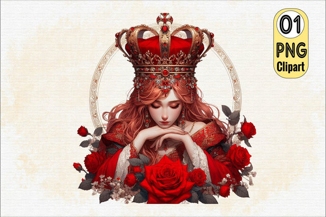 Fairy Queen Crown Sublimation Clipart Sublimation SVGArt 