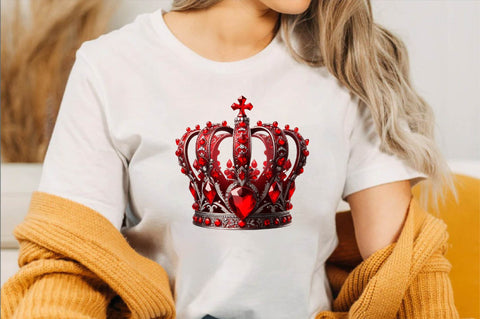 Fairy Queen Crown Sunflower Sublimation Clipart Bundle Sublimation SVGArt 