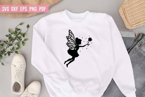 Fairy Silhouette SVG File | Fairy SVG SVG Irina Ostapenko 