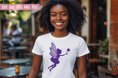 Fairy Silhouette SVG File | Fairy SVG SVG Irina Ostapenko 