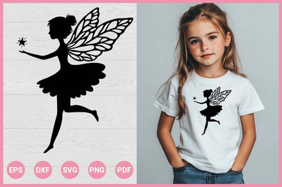 Fairy Silhouette SVG File | Fairy SVG SVG Irina Ostapenko 