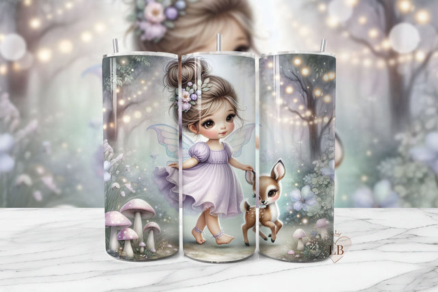 Fairy Sublimation PNG | 20oz Tumbler Seamless Wrap Sublimation BijouBay 