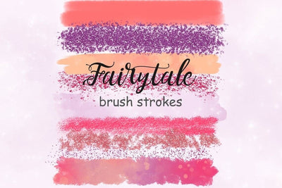 Fairy Tale BRUSH STROKES Happy Autumn Magic Pumpkin Digital SVG GlamArtZhanna 