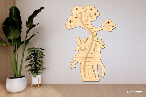 Fairy Tree Growth Chart Laser Cut SVG SvgOcean 