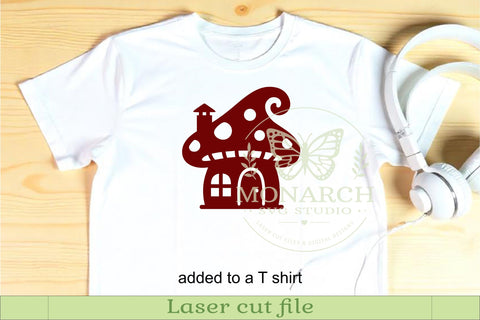 Fairy Village SVG Bundle | 16 Fantasy House and Mushroom House Laser Cut Files SVG APInspireddesigns 