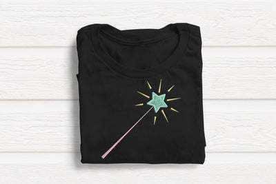 Fairy Wand Applique Embroidery Embroidery/Applique DESIGNS Designed by Geeks 