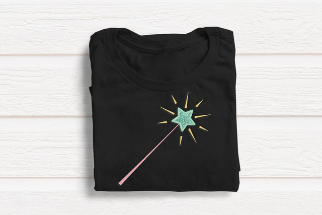 Fairy Wand Applique Embroidery Embroidery/Applique DESIGNS Designed by Geeks 
