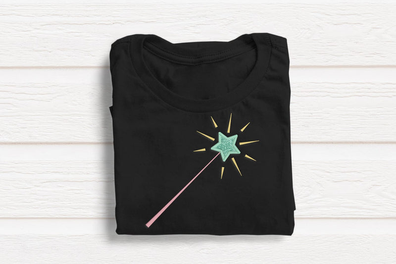 Fairy Wand Applique Embroidery Embroidery/Applique DESIGNS Designed by Geeks 