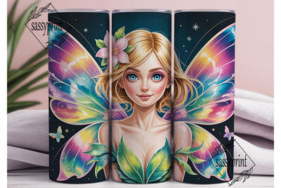 Fairy Wings 20oz Tumbler Wrap Sublimation sassyprint 