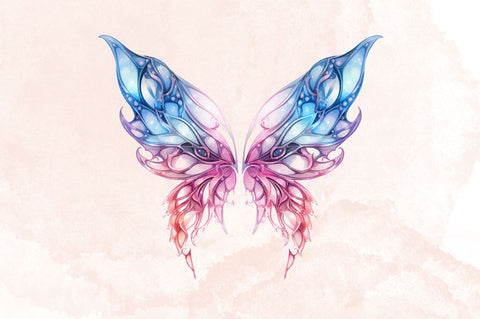Fairy Wings Sublimation Clipart Bundle Sublimation Designangry 