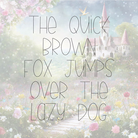 Fairyland Sketch Font OTF, Fonts for Crafting, Handwritten Font Font Crafting With Brenna 