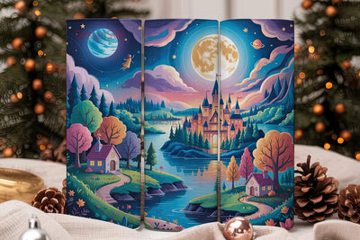 Fairytale Book 20oz Tumbler Wrap Sublimation DesignSVG 
