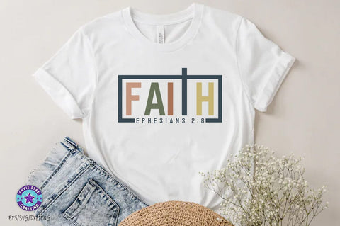 Faith , Christian SVG PNG, Christian Quote SVG FiveStarCrafting 