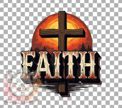 Faith Cross, Cowhide PNG, Serape Design, Sublimation Digital Download, Rustic Decor, Western Faith Art, Cross Clipart, Southwestern Style Sublimation Lara' s Designs 