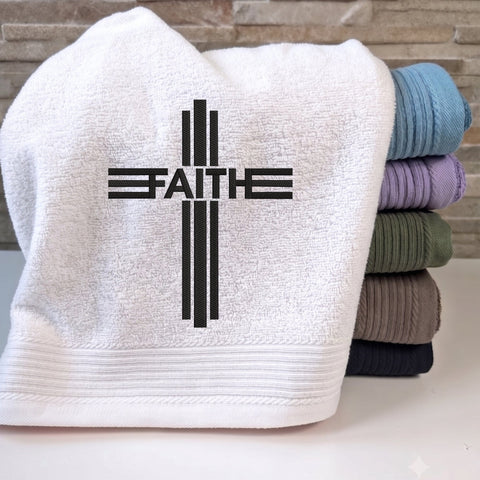 Faith Cross Embroidery Design – Christian Religious Modern Cross Machine Embroidery File Embroidery/Applique DESIGNS PatternFeed8 