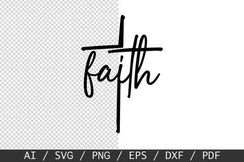 Faith Cross SVG, Christian SVG, Faith SVG PNG SVG SVG Studio 