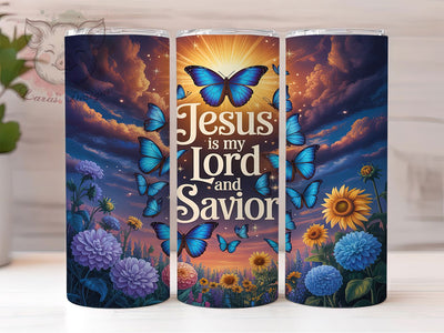 Faith & Devotion Christian Tumbler, Jesus Is My Savior PNG, Religious Sublimation Design, Faith Based Tumbler, 20oz Christian Wrap, Lord And Savior Tumbler, Bible Verse Tumbler Design Sublimation Lara' s Designs 