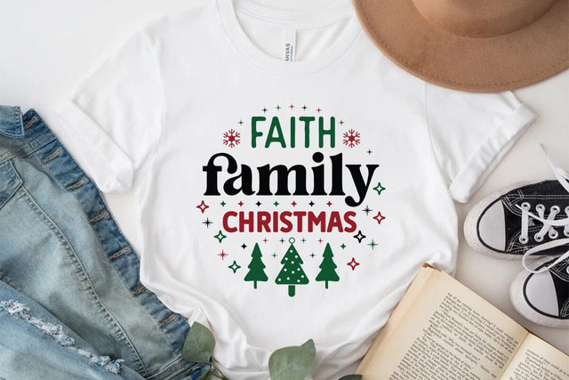 Faith family christmas SVG Angelina750 