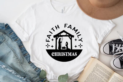 Faith family christmas SVG Angelina750 