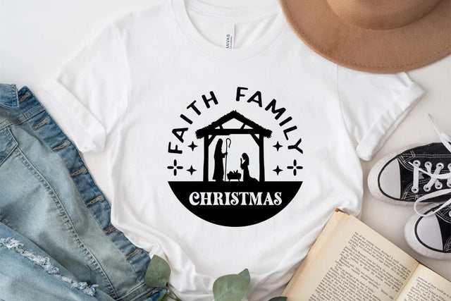 Faith family christmas SVG Angelina750 