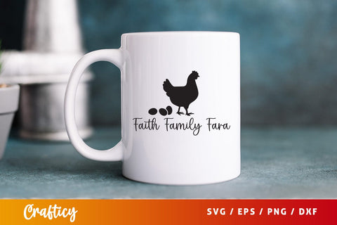 Faith family fara SVG Design SVG Designangry 