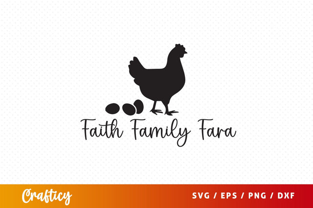 Faith family fara SVG Design SVG Designangry 