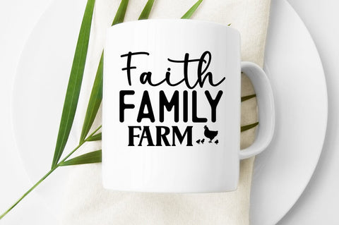 Faith family farm SVG Design SVG Designangry 