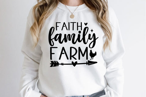 Faith family farm SVG Design SVG Designangry 