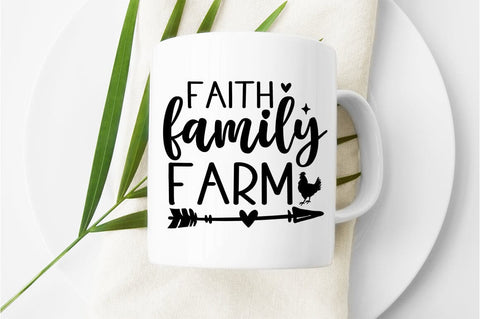 Faith family farm SVG Design SVG Designangry 