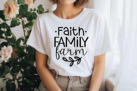 Faith family farm SVG design SVG Regulrcrative 