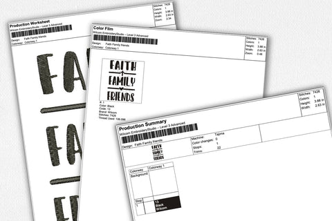 Faith Family Friends for Machine Embroidery Embroidery/Applique DESIGNS SvgOcean 