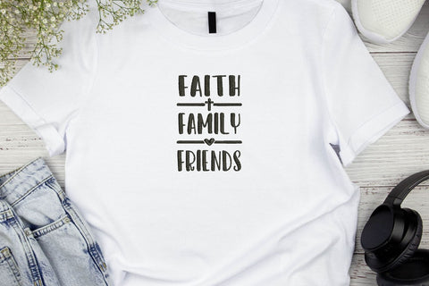 Faith Family Friends for Machine Embroidery Embroidery/Applique DESIGNS SvgOcean 
