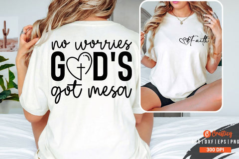 Faith Front and Back SVG T shirt Design SVG Designangry 