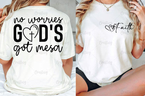 Faith Front and Back SVG T shirt Design SVG Designangry 