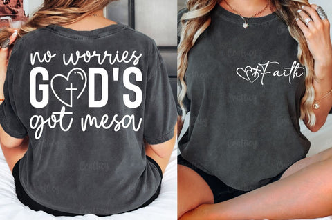 Faith Front and Back SVG T shirt Design SVG Designangry 