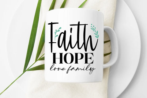 Faith hope love family SVG Design SVG Designangry 