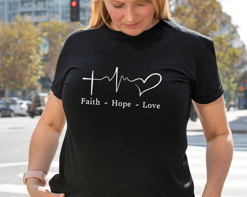 Faith Hope Love Heart SVG, Christmas Cut files, Faith svg, Peace Love svg, cricut files, Cut files, Digital Files SVG DesignDestine 