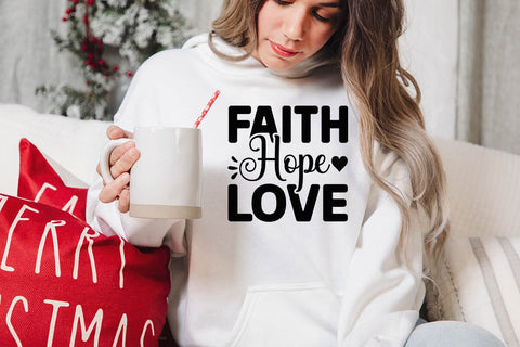 Faith Hope Love SVG Angelina750 