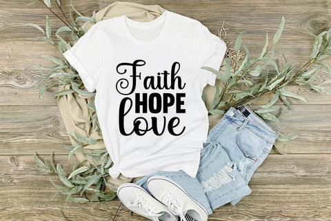 Faith Hope Love SVG Angelina750 