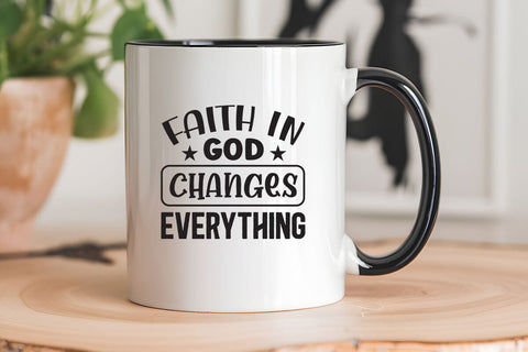 Faith in God Changes Everything SVG Angelina750 