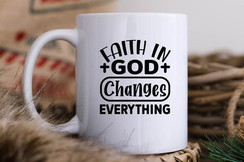 Faith in God Changes Everything SVG Angelina750 
