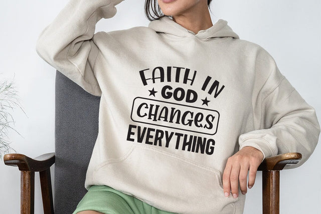 Faith in God Changes Everything SVG Angelina750 